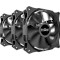 Комплект вентиляторів PCCOOLER DN-120 Black 3-Pack (F3-A120BKNN3-GL)