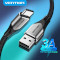 Кабель VENTION USB-A to Type-C 3A 2м Gray (CODHH)