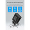Зарядное устройство VENTION Three-Port USB-A 12W Wall Charger Black (FEAB0-EU)