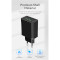 Зарядное устройство VENTION Two-Port USB-A, QC3.0, 18W/18W Wall Charger Black (FBAB0-EU)