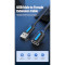 Кабель-удлинитель VENTION USB 2.0 AM/AF Extension Cable 1м Black (CBIBF)