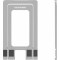 Підставка для смартфона VENTION Portable Cell Phone Stand Holder for Desk Gray (KCZH0)