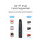 Кардридер VENTION USB3.0 SD+TF Card Reader Single Drive Letter Black (CLFB0)