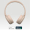 Наушники SONY WH-CH520 Beige (WHCH520C.CE7)