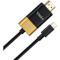 Кабель VINGA USB-C - HDMI v2.1 1.5м Black (VCPVCCH2115)
