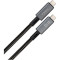 Кабель VINGA USB4 Type-C to Type-C 240W 40GBps 8K@60Hz 0.8м Black (VCPDCU4)