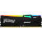 Модуль пам'яті KINGSTON FURY Beast RGB Black DDR5 5200MHz 128GB Kit 4x32GB (KF552C40BBAK4-128)