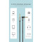 Кабель ESSAGER 90 Degree 3.5mm Jack Audio Cable mini-jack 3.5mm 1.5м Black (EYP35-WTA01)