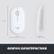 Комплект беспроводной LOGITECH MK470 Slim Wireless Combo UA Off-White (920-009205)