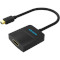 Адаптер VENTION Mini DisplayPort - HDMI 0.15м Black (HBCBB)