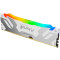 Модуль пам'яті KINGSTON FURY Renegade RGB White/Silver DDR5 7200MHz 16GB (KF572C38RWA-16)