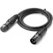 Кабель UGREEN AV130 Cannon Male to Female XLR 3м Black (20711)