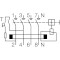 Дифференциальный автоматический выключатель HAGER CDA463D 3p+N, 63А, Inst., 6кА