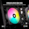 Комплект вентиляторов CORSAIR iCUE AR120 Digital RGB PWM Black 3-Pack (CO-9050167-WW)