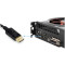 Адаптер STLAB 4K Ultra HD DisplayPort - HDMI 0.15м Black (U-996-4K)