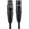 Кабель UGREEN AV130 XLR 2м Black (20710)