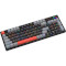 Клавиатура XTRIKE ME GK-987 UA Black/Gray
