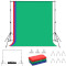 Хромакей PULUZ 160x200см, Green/Blue/Red, з тримачем (PKT5204)