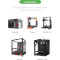 Пластик (філамент) для 3D принтера ESUN ABS+ 1.75mm, 1кг, Black (ABS+175B1)
