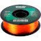Пластик (филамент) для 3D принтера ESUN eTPU-95A 1.75mm, 1кг, Transparent Orange (ETPU-95A175GO1)
