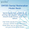 Фотополимерная резина для 3D принтера ESUN DM100 Dental Restoration Model Resin, 1кг, Beige (DM100-BG1)