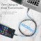 Кабель ESSAGER Sunset 66W Fast Charging Data Cable 6A USB-A to Type-C 0.5м Black (EXCT-CGB01)