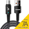 Кабель ESSAGER Sunset Fast Charging Data Cable 7A USB-A to Type-C 3м Black (EXC7A-CGC01-P)