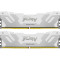 Модуль пам'яті KINGSTON FURY Renegade White/Silver DDR5 7200MHz 32GB Kit 2x16GB (KF572C38RWK2-32)