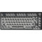 Клавіатура бездротова (DIY) FL ESPORTS MK750 Black Transparent