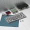 Клавіатура бездротова (DIY) FL ESPORTS MK750 White Transparent