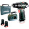 Аккумуляторная дрель-шуруповёрт METABO PowerMaxx SB BL (601784500)