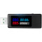 USB тестер KEWEISI KWS-V30 напруги (4-30V) та сили струму (0-6.5A) та заряду батареї (0-99999 mAh)
