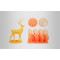 Фотополимерная резина для 3D принтера CREALITY Water Washable Resin Plus, 1кг, White (3302010047)