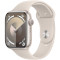 Смарт-годинник APPLE Watch Series 9 GPS 45mm Starlight Aluminum Case with Starlight Sport Band S/M (MR963QP/A)