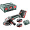 Аккумуляторная угловая шлифовальная машина METABO WVB 18 LT BL 11-125 Quick (613057660)