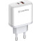 Зарядний пристрій COLORWAY Power Delivery 1xUSB-C, 1xUSB-A, PPS, 45W White (CW-CHS042PD-WT)