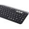 Клавіатура бездротова 2E KS250 WL BT EB/UA Black (2E-KS250WBK_UA)
