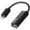 Адаптер BASEUS L32 for Charging & Play Music Lightning - Lightning/AUX 0.1м Black (CALL32-01)