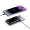 Повербанк з бездротовою зарядкою BASEUS Magnetic Bracket Wireless Fast Charge Power Bank 20W 10000mAh Purple (PPCX080005)