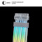 Кабель живлення для материнської плати QUBE RGB 24-pin Female to Male 24-pin ATX White (24PINMBFMRGBW)