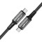 Кабель ACEFAST C1-09 USB-C to USB-C 240W 1м Black Gray