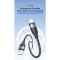 Кабель USAMS US-SJ630 U85 Type-C 6A Aluminum Alloy Fast Charging & Data Cable 1.2м Black (SJ630USB01)