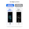 Кабель USAMS US-SJ630 U85 Type-C 6A Aluminum Alloy Fast Charging & Data Cable 1.2м Black (SJ630USB01)