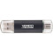 Флэшка VERICO Hybrid Classic 32GB USB+Type-C3.1 Black (1UDOV-TCBK33-NN)