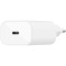 Зарядное устройство BELKIN Boost Up Charge 25W USB-C PD3.0 PPS Wall Charger White w/Type-C to Type-C cable (WCA004VF1MWH-B6)