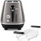 Тостер DELONGHI Distinta Moments CTIN 2103.TB Titanium (0230120141)