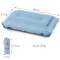 Подушка туристическая NATUREHIKE Sponge Automatic Inflatable Pillow Light Blue (NH17A001-L-LBL)