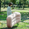 Матрац надувний c підголівником NATUREHIKE Outdoor Inflatable Single Lazy Sofa with Pillow 180x76 Beige (CNH22DZ027)