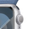 Смарт-часы APPLE Watch Series 9 GPS 45mm Silver Aluminum Case with Winter Blue Sport Loop (MR9F3QP/A)
