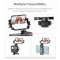 Держатель для смартфона ULANZI ST-27 Metal Phone Tripod Mount Clip & PT-14 Universal Camera Flip Mirror (UV-2881)